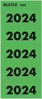 LEITZ štítek s obsahem složky "Rok 2024" zelený 100 kusů