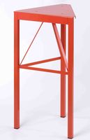 Hegner Maschinenständer für Dekupiersägen, Arbeitshöhe 1060 mm, Ständer orange