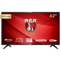 RCA iRB42F3 Fernseher 42 Zoll (TV 107 cm), Dolby Audio, LED, Triple Tuner DVB-C / T2 / S2, CI+, HDMI, Mediaplayer per USB, digitaler Audioausgang, incl. Hotelmodus