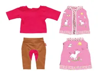 Puppenkleid Kleid für Babypuppe by Heless 35-45cm Sommer märchenhafte Kleider 