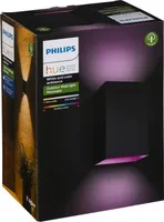 Philips Hue Resonate white color LED Wandleuchte schwarz