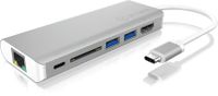 RAIDSONIC ICY BOX Dockingstation USB-C zu USB 3.0, HDMI, SD und RJ45