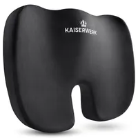 Poduszka do siedzenia Kaiserwerk - miękka do 90 kg - Ergonomiczna poduszka pod kość ogonową wykonana z pianki z pamięcią kształtu, zmniejszająca nacisk i zwiększająca komfort siedzenia