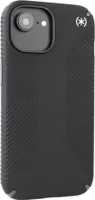 Speck Presidio2 Grip - iPhone 15 Case (Black / Slate Grey / White)