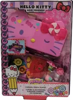 Mattel Hello Kitty GVC41 Mobilní mini kufřík s figurkami, svatyní a příslušenstvím Pestrobarevné pro děti