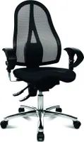 Drehstuhl Sitness 15 schwarz/schwarz