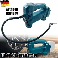 Kabellose elektrische Luftpumpe Reifenfüller für Makita 18V Li-Ion Akkus blau(Ohne Akku)