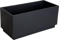 VIVANNO Pflanzkübel Pflanztrog Zink "Maxi", Anthrazit 100x45x45 cm