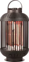 SUNRED® Tischheizstrahler Indox Dark Table Black 1200 W