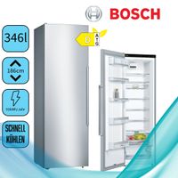 Bosch Serie 6 KSV36AIDP Freistehender Kühlschrank 186 x 60 cm Edelstahl (mit Antifingerprint)