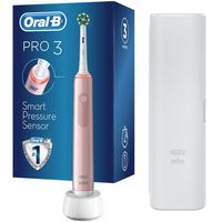 Oral-B Pro 3 3500 Rosa Zahnbürste mit Etui