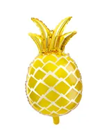 Złoty Balon Foliowy w Kształcie Ananasa – Idealny na Przyjęcia i Imprezy! Duży 38x63cm, Doskonały do Dekoracji i Fotek! Spraw, aby Twoje Wydarzenie Było Niezapomniane!