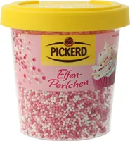 Pickerd Elfen-Perlchen / Zuckerperlchen rosa-pink-weiß 135 g