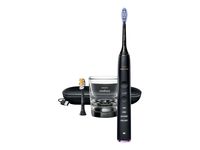 Philips HX9917/89 Sonicare DiamondClean 9400 Elektrische Schallzahnbürste, App, Drucksensor, Bluetooth, USB-Reiseetui - Schwarz