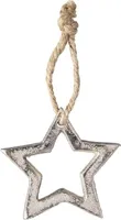 Dekohänger Sternsilhouette - ca. 6 cm