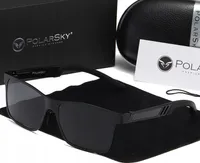 PolarSky Carbon polarisierte Sonnenbrille mit Satz