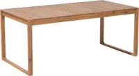 BELIANI Zahradní stůl světle hnědé akáciové dřevo 180x90 cm rustikální venkovní
