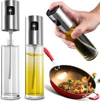 Rozprašovač oleje a octa rozprašovač rozprašovač oleje rozprašovač octa rozprašovač oleje rozprašovač oleje 100 ml plnitelný pro grilování pečení salátů vaření Retoo
