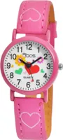 QBOS Kinderuhr mit Kunstlederionsarmband