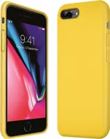 Etui na telefon iPhone 7 Plus / 8 Plus silikonowe etui ochronne na telefon komórkowy, żółte