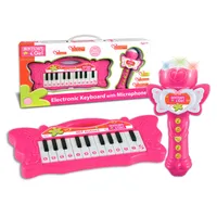 Bontempi Sada Mini Klávesnice A Karaoke Mikrofonu