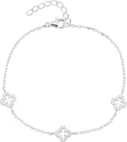 925er Silber Armband mit Zirkonia