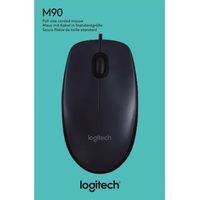 Mysz USB Logitech M90 czarna