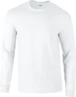 Pánske tričko s dlhým rukávom Gildan Hammer BC4573 (XL) (White)