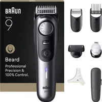 BRAUN Serie 9 BT9520 Barttrimmer, Farbe:Schwarz