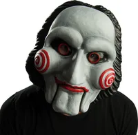 Pila licence maska pro dospělé Halloween bílo-černo-červená