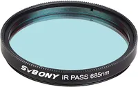 Svbony SV183 astrofotografický filtr, Infračervený 2palcový IR Pass 685nm filtr pro fotografování planet Měsíce