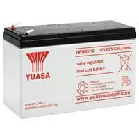 Akumulator Yuasa NPW45-12 ołowiowy PB 12 V, 8500 mAh ze stykami Faston 6,3 mm