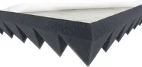 Akustikpur pyramídová samolepiaca pena (cca 1 m² - cca 97 x 98,5 x 5 cm) Akustické zvukovoizolačné rohože na účinnú zvukovú izoláciu