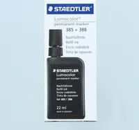 Nachfülltinte Lumocolor für Permanentmarker blau Packung mit 5 Stück