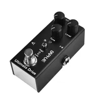 Gitarre Ultimate Drive Einzeleffektpedal True Bypass Aluminiumlegierungsgehäuse DC 9V