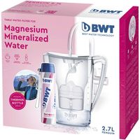 BWT Penguin 2.7l Tischwasserfilter inkl.Sport-Trinkflasche (815432),Wasserfilter