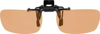 Clip On Sonnenbrille Aufsatz für Damen Herren 30598 Braun