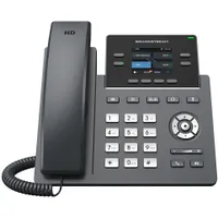 Grandstream GRP2612G - Telefon IP - Czarny - Słuchawka przewodowa - 4 linie - LCD - 6,1 cm (2,4")