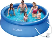 Summer Waves Fast Set Quick Up Pool Swimming Pool Schwimmbad Ø 305 x H 76 cm