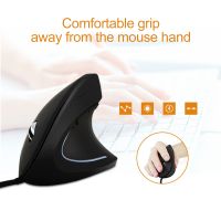 Rechtshandes Ergonomic LED USB Kabelgeboten optische Handgelenk Maus für PC -Computer