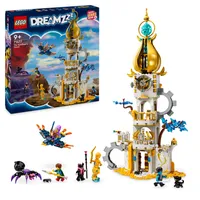 LEGO DREAMZzz Turm des Sandmanns, Schloss-Spielzeug für Kinder zum Bauen, Set mit Fantasy-Tieren inklusive Spinne und Vogel, Geschenk für Mädchen und Jungen ab 9 Jahren 71477