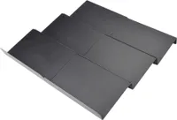 Gewürzhalter Schublade, Verstellbar 4 Ebenen Metall Organizer