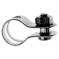 Fix Nippel Rohrschelle oval rund 15 / 17 / 20 mm Fahrrad Schelle Rahmenschelle Bandage für Rücktrittbremse Rücktrittbremsnabe Nabe Kettenstrebe