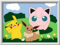Ravensburger Malen nach Zahlen 20298 - Pokémon Abenteuer - Kinder ab 7 Jahren