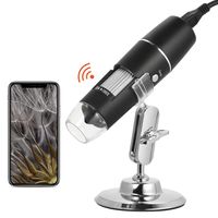tragbare Inspektionslupe IP67 Wasserdichte 8-LED-Leuchten mit fortschrittlichem CMOS-Sensor 10X-200X-Vergrößerung Digitales USB-Mikroskop 
