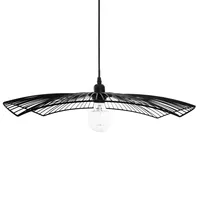 Hängelampe Cuzco schwarz Metall 58 cm x 58 cm x 8,5 cm