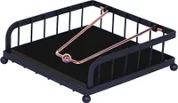 BERLINGERHAUS Držiak na servítky Black Rose Collection BH-6768