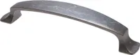 Möbelgriff BA 128mm, Küchengriff Altsilber, Schrankgriff antik