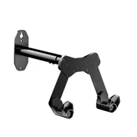 Uchwyt ścienny rowerowy Wiltec 39,8 x 16,7 x 32,6-42,6 cm do 25 kg, uniwersalny uchwyt rowerowy, zawieszenie rowerowe Ø 55 mm górna rura i regulacja kąta 45°