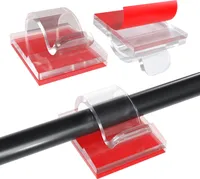 60 Stk. Kabelhalter Selbstklebend – Kabelorganisator Kabelclips – Diameter 6,5mm